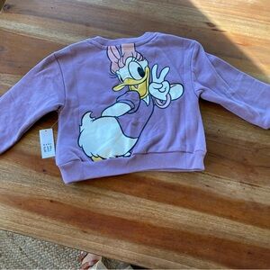 Baby Gap Disney Daisy Duck Sweatshirt